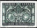 Spain 1930 Pro Unión Iberoamericana 1 CTS Verde Edifil 566